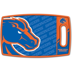 image:imageYouTheFan NCAA Officiallylicensed Logo Series Cutting Board  reversible design for double the cutting surface  gentle on knives team message on both front and backBoise State Broncos