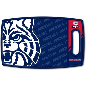 image:imageYouTheFan NCAA Officiallylicensed Logo Series Cutting Board  reversible design for double the cutting surface  gentle on knives team message on both front and backArizona Wildcats
