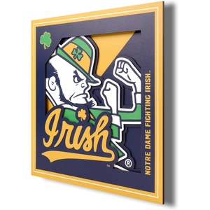 image:imageYouTheFan NCAA Wyoming Cowboys 3D Logo Series Wall Art  12x12One Size