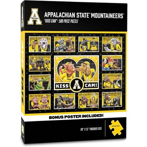 image:imageYouTheFan NCAA Wyoming Cowboys Kiss Cam 500pc PuzzleAppalachian State Mountaineers