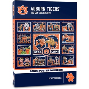 image:imageYouTheFan NCAA Wyoming Cowboys Kiss Cam 500pc PuzzleAuburn Tigers