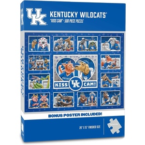 image:imageYouTheFan NCAA Wyoming Cowboys Kiss Cam 500pc PuzzleKentucky Wildcats