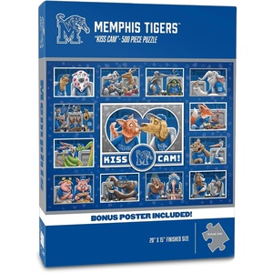 image:imageYouTheFan NCAA Wyoming Cowboys Kiss Cam 500pc PuzzleMemphis Tigers