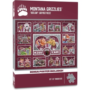 image:imageYouTheFan NCAA Wyoming Cowboys Kiss Cam 500pc PuzzleMontana Grizzlies