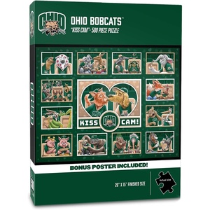 image:imageYouTheFan NCAA Wyoming Cowboys Kiss Cam 500pc PuzzleOhio Bobcats