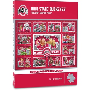 image:imageYouTheFan NCAA Wyoming Cowboys Kiss Cam 500pc PuzzleOhio State Buckeyes