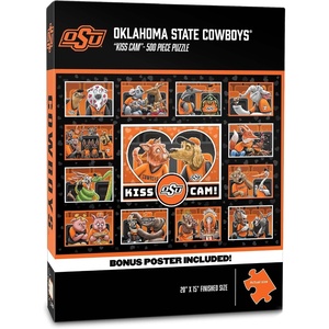 image:imageYouTheFan NCAA Wyoming Cowboys Kiss Cam 500pc PuzzleOklahoma State Cowboys