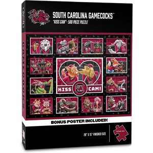 image:imageYouTheFan NCAA Wyoming Cowboys Kiss Cam 500pc PuzzleSouth Carolina Gamecocks