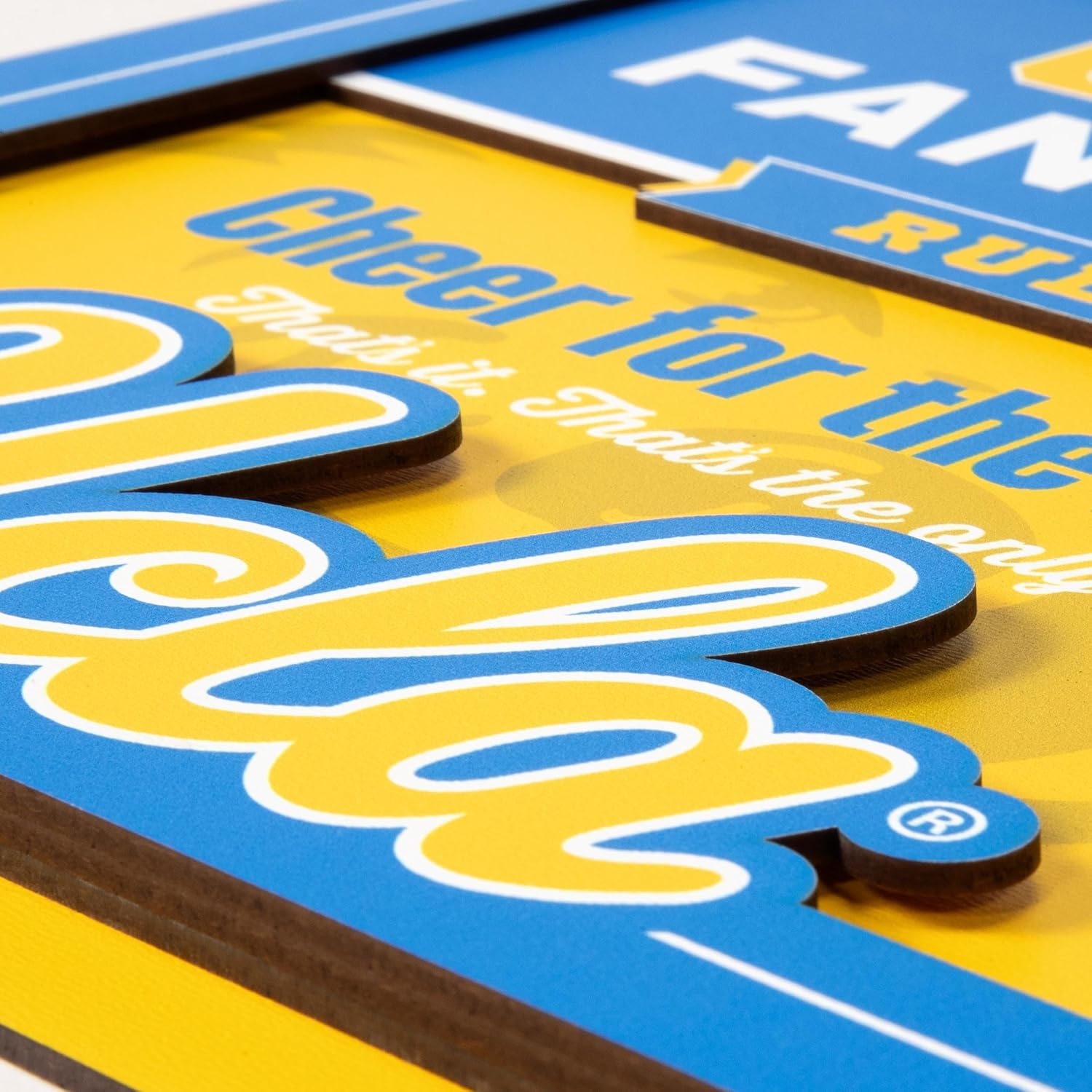image:imageYouTheFan Officiallylicensed NCAA Tide Fan Rules Wall Art multiple layers humorous team artwork sports fan motto showcases funny rules indoor decorUCLA Bruins