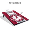 image:imageYouTheFan NCAA 2 x 3 Portable Cornhole Game with Logo BagsAlabama Crimson Tide