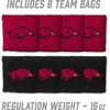 image:imageYouTheFan NCAA 2 x 3 Portable Cornhole Game with Logo BagsArkansas Razorbacks