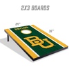 image:imageYouTheFan NCAA 2 x 3 Portable Cornhole Game with Logo BagsBaylor Bears