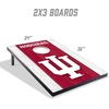 image:imageYouTheFan NCAA 2 x 3 Portable Cornhole Game with Logo BagsIndiana Hoosiers