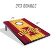 image:imageYouTheFan NCAA 2 x 3 Portable Cornhole Game with Logo BagsIowa State Cyclones