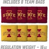 image:imageYouTheFan NCAA 2 x 3 Portable Cornhole Game with Logo BagsIowa State Cyclones