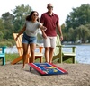 image:imageYouTheFan NCAA 2 x 3 Portable Cornhole Game with Logo BagsKansas Jayhawks