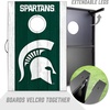 image:imageYouTheFan NCAA 2 x 3 Portable Cornhole Game with Logo BagsMichigan State Spartans