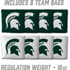 image:imageYouTheFan NCAA 2 x 3 Portable Cornhole Game with Logo BagsMichigan State Spartans