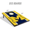 image:imageYouTheFan NCAA 2 x 3 Portable Cornhole Game with Logo BagsMichigan Wolverines