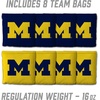 image:imageYouTheFan NCAA 2 x 3 Portable Cornhole Game with Logo BagsMichigan Wolverines