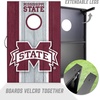 image:imageYouTheFan NCAA 2 x 3 Portable Cornhole Game with Logo BagsMississippi State Bulldogs