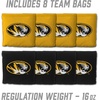 image:imageYouTheFan NCAA 2 x 3 Portable Cornhole Game with Logo BagsMissouri Tigers