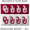 image:imageYouTheFan NCAA 2 x 3 Portable Cornhole Game with Logo BagsOklahoma Sooners
