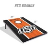 image:imageYouTheFan NCAA 2 x 3 Portable Cornhole Game with Logo BagsOklahoma State Cowboys