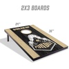 image:imageYouTheFan NCAA 2 x 3 Portable Cornhole Game with Logo BagsPurdue Boilermakers