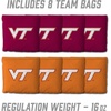 image:imageYouTheFan NCAA 2 x 3 Portable Cornhole Game with Logo BagsVirginia Tech Hokies