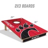 image:imageYouTheFan NCAA 2 x 3 Wood Cornhole Game with Logo BagsCincinnati Bearcats
