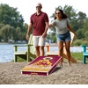 image:imageYouTheFan NCAA 2 x 4 Slogan Series Professional Wood Cornhole Game with Logo BagsArizona State Sun Devils