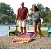 image:imageYouTheFan NCAA 2 x 4 Slogan Series Professional Wood Cornhole Game with Logo BagsClemson Tigers