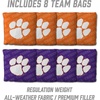 image:imageYouTheFan NCAA 2 x 4 Slogan Series Professional Wood Cornhole Game with Logo BagsClemson Tigers