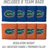 image:imageYouTheFan NCAA 2 x 4 Slogan Series Professional Wood Cornhole Game with Logo BagsFlorida Gators
