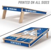 image:imageYouTheFan NCAA 2 x 4 Slogan Series Professional Wood Cornhole Game with Logo BagsKentucky Wildcats