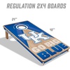 image:imageYouTheFan NCAA 2 x 4 Slogan Series Professional Wood Cornhole Game with Logo BagsKentucky Wildcats