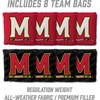image:imageYouTheFan NCAA 2 x 4 Slogan Series Professional Wood Cornhole Game with Logo BagsMaryland Terrapins