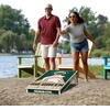 image:imageYouTheFan NCAA 2 x 4 Slogan Series Professional Wood Cornhole Game with Logo BagsMichigan State Spartans