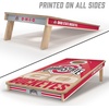 image:imageYouTheFan NCAA 2 x 4 Slogan Series Professional Wood Cornhole Game with Logo BagsOhio State Buckeyes
