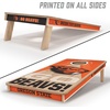 image:imageYouTheFan NCAA 2 x 4 Slogan Series Professional Wood Cornhole Game with Logo BagsOregon State Beavers