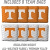 image:imageYouTheFan NCAA 2 x 4 Slogan Series Professional Wood Cornhole Game with Logo BagsTennessee Volunteers