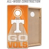image:imageYouTheFan NCAA 2 x 4 Slogan Series Professional Wood Cornhole Game with Logo BagsTennessee Volunteers