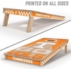 image:imageYouTheFan NCAA 2 x 4 Slogan Series Professional Wood Cornhole Game with Logo BagsTennessee Volunteers