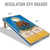 image:imageYouTheFan NCAA 2 x 4 Slogan Series Professional Wood Cornhole Game with Logo BagsUCLA Bruins