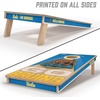 image:imageYouTheFan NCAA 2 x 4 Slogan Series Professional Wood Cornhole Game with Logo BagsUCLA Bruins