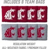 image:imageYouTheFan NCAA 2 x 4 Slogan Series Professional Wood Cornhole Game with Logo BagsWashington State Cougars