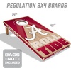 image:imageYouTheFan NCAA 2 x 4 Slogan Series Professional Wood Cornhole GameAlabama Crimson Tide