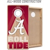 image:imageYouTheFan NCAA 2 x 4 Slogan Series Professional Wood Cornhole GameAlabama Crimson Tide