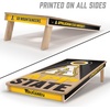 image:imageYouTheFan NCAA 2 x 4 Slogan Series Professional Wood Cornhole GameAppalachian State Mountaineers